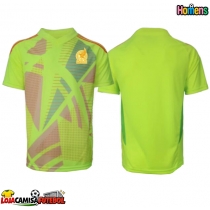 Camisa de Futebol México Goleiro Equipamento Secundário Copa America 2024 Manga Curta